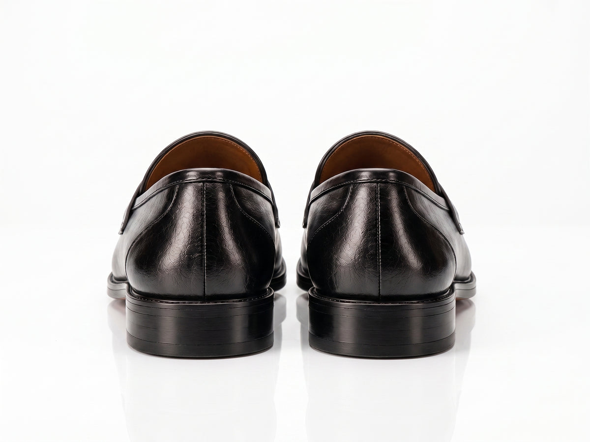 Classic Black Penny Loafers