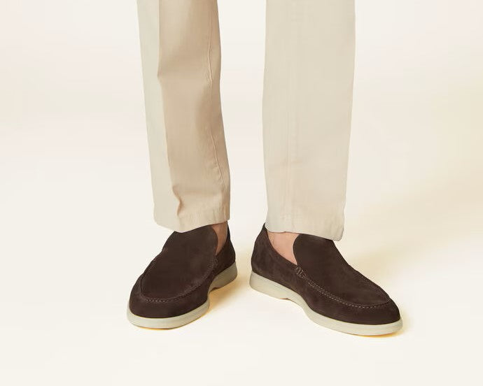 Loro Piana Summer Walk Loafer Brown Color